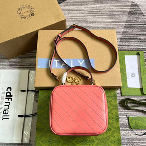 Gucci 744434 Gucci Blondie Top Handle Bag Rose pink - Default Title - View 2