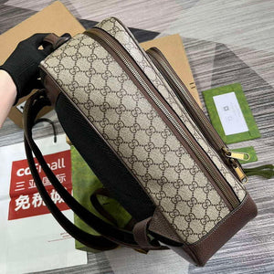 Gucci 745718 Ophidia GG Medium Backpack Brown - Default Title - View 3