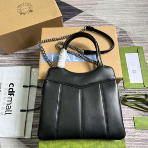 Gucci 745918 Petite GG Small Tote Bag Black - Default Title - View 2