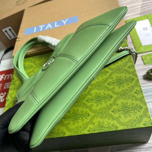 Gucci 745918 Petite GG Small Tote Bag Light green - Default Title - View 7