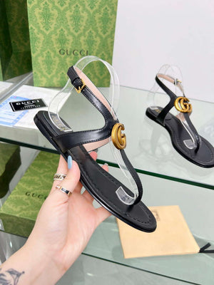 Gucci 746030 Women's Double G Thong Sandal G56307 - 35 - View 7