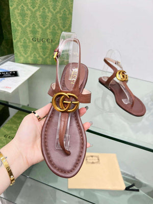 Gucci 746030 Women's Double G Thong Sandal G56309 - 35 - View 3