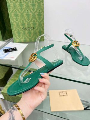 Gucci 746030 Women's Double G Thong Sandal G56310 - 35 - View 6