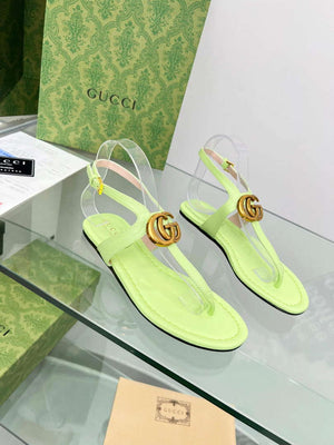 Gucci 746030 Women's Double G Thong Sandal G56312 - 35 - View 3