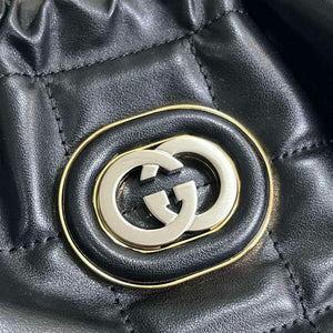 Gucci 746210 Gucci Deco Medium Tote Bag Black - Default Title - View 8