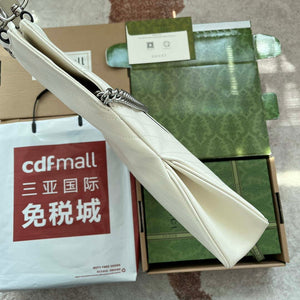 Gucci 751516 Blondie Medium Tote bag in White leather - Default Title - View 4