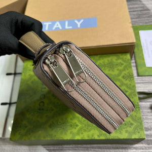 Gucci 751760 Jumbo GG Travel Document Case Grey - Default Title - View 2