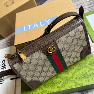 Gucci 752581 Ophidia GG Messenger Bag Brown - Default Title - View 7