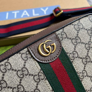 Gucci 752591 Ophidia Gg Small Shoulder Bag Brown - Default Title - View 5
