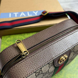 Gucci 752591 Ophidia Gg Small Shoulder Bag Brown - Default Title - View 6