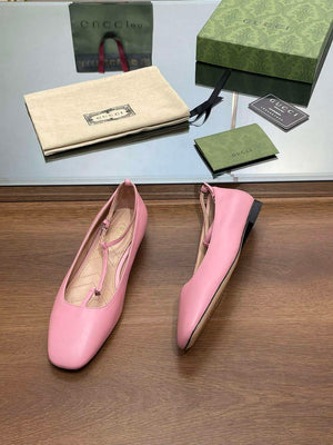 Gucci 754136 Women's Double G Ballet Flat G38266 - US 4=Euro 35 - View 3