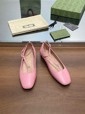 Gucci 754136 Women's Double G Ballet Flat G38266 - US 4=Euro 35 - View 4
