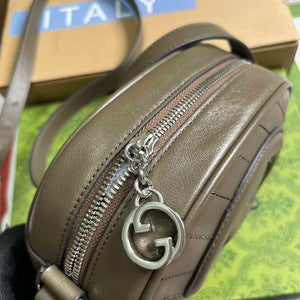 Gucci 760175 Blondie Mini Shoulder Bag Brown - Default Title - View 7