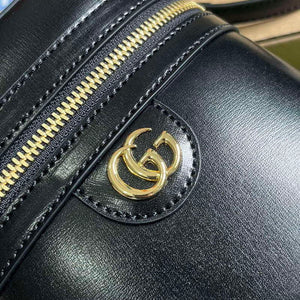 Gucci 760200 Mini Bamboo Shoulder Bag Black - Default Title - View 5