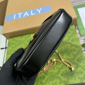 Gucci 760249 Jackie 1961 Super Mini Bag Black - Default Title - View 6