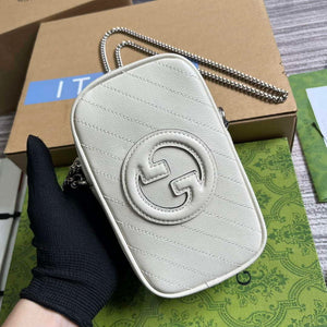Gucci 760315 Gucci Blondie Mini Bag White - Default Title - View 4