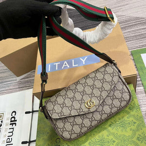 Gucci 764961 Ophidia Mini Bag Brown - Default Title - View 4