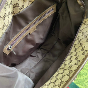 Gucci 768116 Original GG Diaper Bag Brown - Default Title - View 9