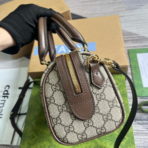 Gucci 772053 Gucci Ophidia GG Mini top handle bag Beige - Default Title - View 4
