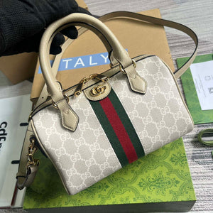Gucci 772053 Gucci Ophidia GG Mini top handle bag Oatmeal - Default Title - View 3