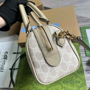 Gucci 772053 Gucci Ophidia GG Mini top handle bag Oatmeal - Default Title - View 7