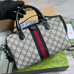 Gucci 772061 Gucci Ophidia GG Small top handle bag Black - Default Title - View 4