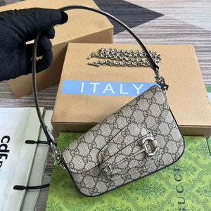 Gucci 774209 Gucci Horsebit 1955 Mini Shoulder Bag - Default Title - View 4