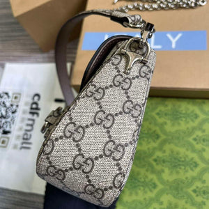 Gucci 774209 Gucci Horsebit 1955 Mini Shoulder Bag - Default Title - View 7