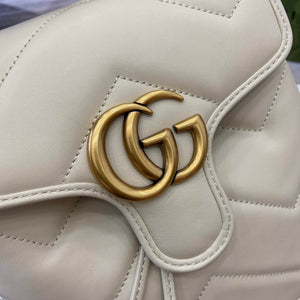 Gucci 777253 GG Marmont Mini Backpack White - Default Title - View 7