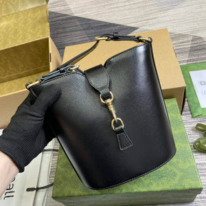 Gucci 782908 Mini Bucket Shoulder Bag Black - Default Title - View 4
