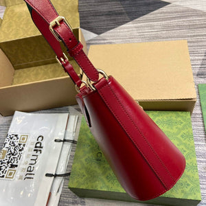Gucci 782908 Mini Bucket Shoulder Bag Red - Default Title - View 3
