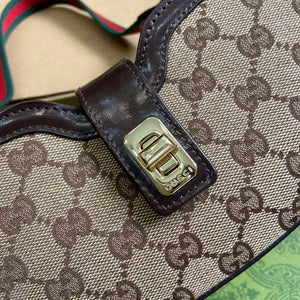 Gucci 786015 Gucci Moon Side Mini Shoulder Bag Brown - Default Title - View 6