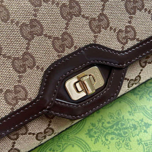 Gucci 786027 Gucci Luce Small Shoulder Bag Brown - Default Title - View 5