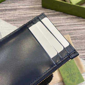 Gucci 790033 GG card case wallet Blue leather - Default Title - View 7