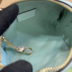 Gucci 790130 GG Super Mini Top Handle Bag Light Green - Default Title - View 11