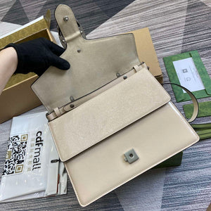 Gucci 795007 Dionysus medium top handle bag Light Gray - Default Title - View 7