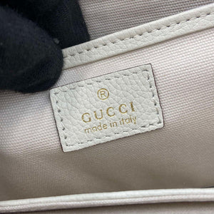 Gucci 795349 Small Tote Bag With Hook Closure Ivory - Default Title - View 12