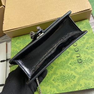 Gucci 795368 Dionysus super mini bag Black - Default Title - View 7