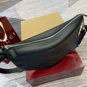 Gucci 801887 Gucci B Small Crossbody Bag Black - Default Title - View 5