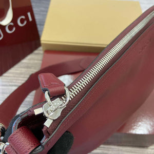 Gucci 801887 Gucci B Small Crossbody Bag Wine red - Default Title - View 7