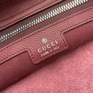 Gucci 801887 Gucci B Small Crossbody Bag Wine red - Default Title - View 9