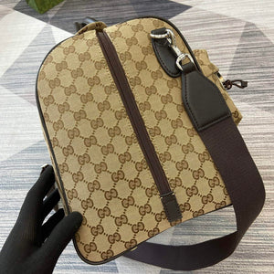 Gucci 802095 Medium GG Duffle Bag Brown - Default Title - View 3