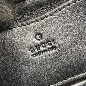 Gucci 806017 GG Milano Mini Top Handle Bag Black puffy quilted leather - Default Title - View 12