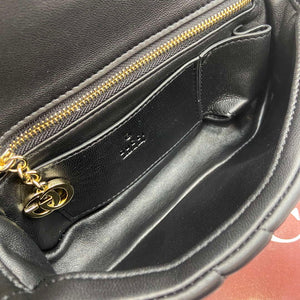 Gucci 806017 GG Milano Mini Top Handle Bag Black puffy quilted leather - Default Title - View 5