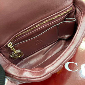 Gucci 806017 GG Milano Mini Top Handle Bag Red puffy quilted leather - Default Title - View 8