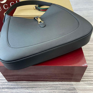 Gucci 813650 Jackie Large Shoulder Bag Black - Default Title - View 7