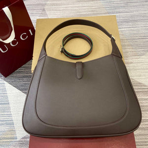 Gucci 813650 Jackie Large Shoulder Bag Brown - Default Title - View 2