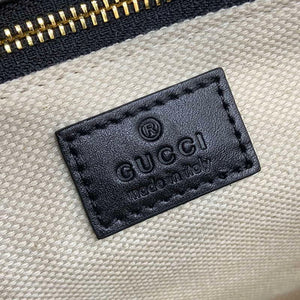Gucci 815178 Gucci Horsebit 1955 Soft Medium Shoulder Bag Black - Default Title - View 11