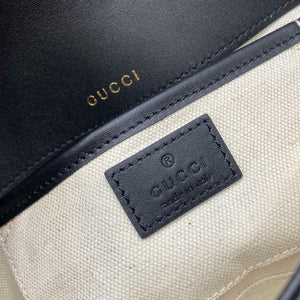 Gucci 815206 Gucci Horsebit 1955 Soft Small Top Handle Bag Black leather trim - Default Title - View 10
