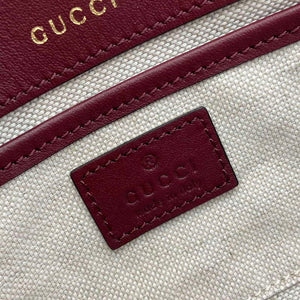 Gucci 815206 Gucci Horsebit 1955 Soft Small Top Handle Bag Red - Default Title - View 9
